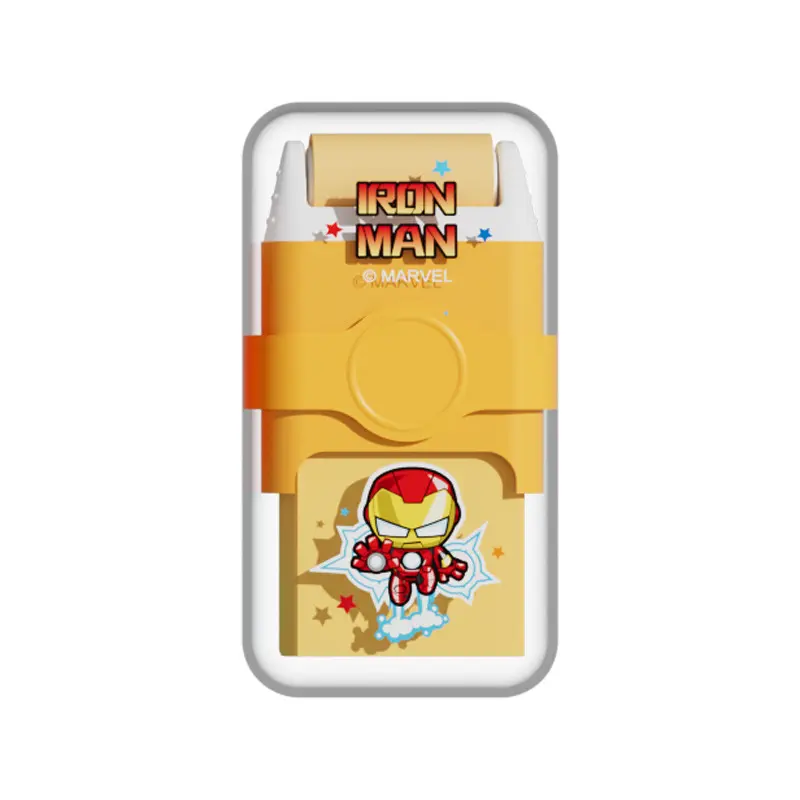 Marvels Spiderman Erasers for Kids Anime Action Figures Roller Eraser Student Stationery School Supplies Accessory Children Gift