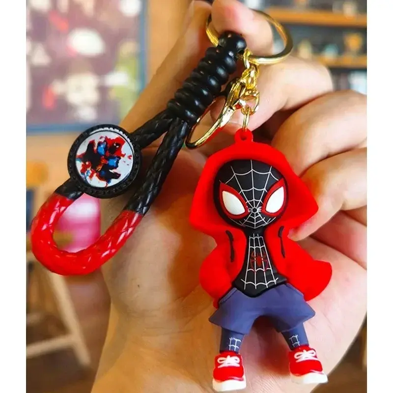 Disney Marvel Spider-Man Doll Key Chain, Spider-Man Fashion Bag Pendant, Keychain