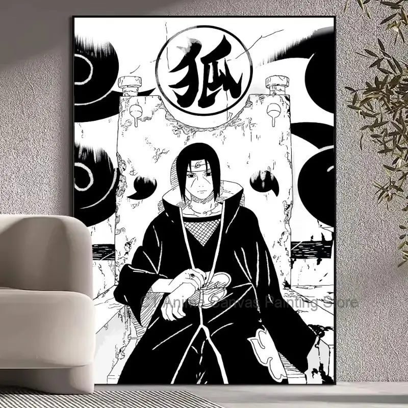 BiliBili Anime N-Narutos Manga Poster Prints Wall Pictures Living Room Home Decoration