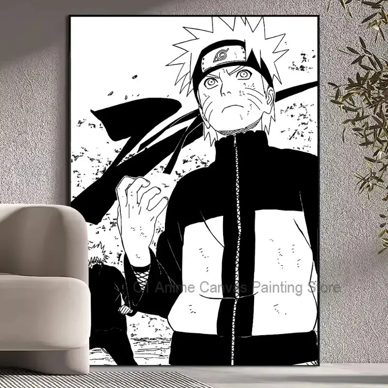 BiliBili Anime N-Narutos Manga Poster Prints Wall Pictures Living Room Home Decoration