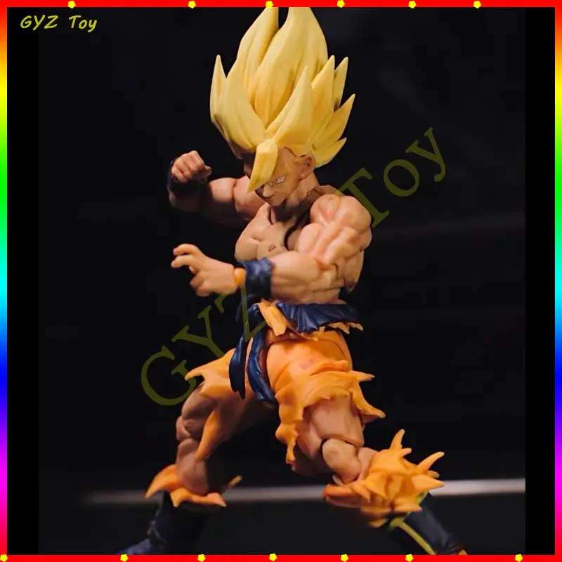 On Sale Dragon Ball Z Son Goku Legendary Shf Figuarts Super Saiyan Anime Action Figure Ko Model Statue Toy Collection Kids Gift