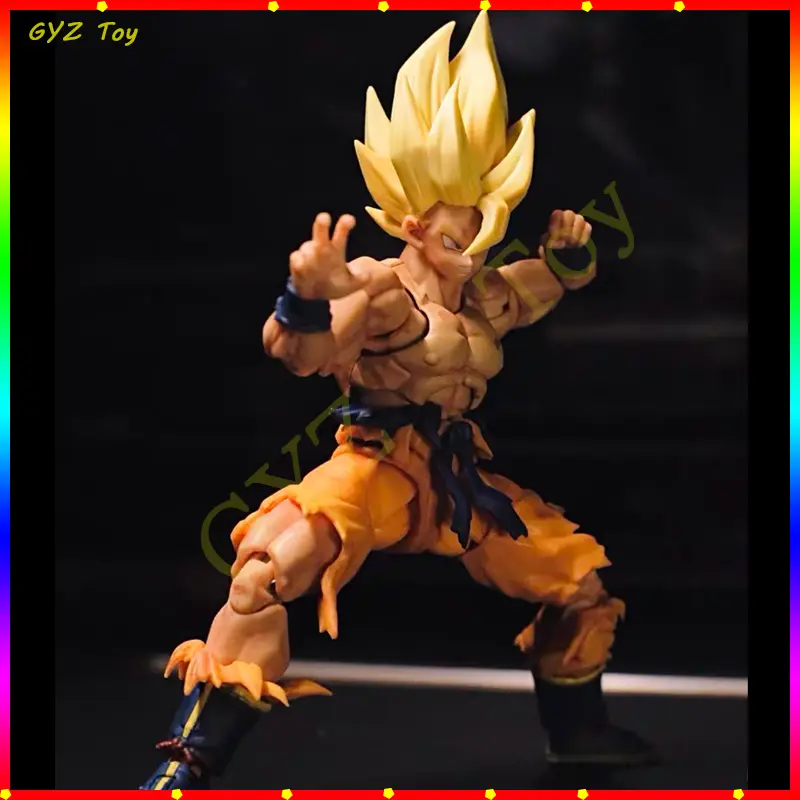 On Sale Dragon Ball Z Son Goku Legendary Shf Figuarts Super Saiyan Anime Action Figure Ko Model Statue Toy Collection Kids Gift