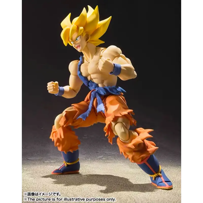 In Stock Black Hole Toys Dragon Ball Z SHF SSJ Battle Damaged Super Saiyan Furious Hero Son Goku Anime Action Figure Model Gift