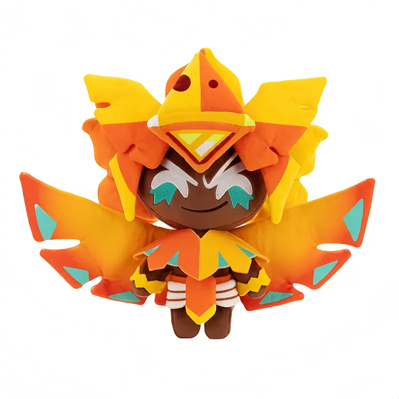 NEW Cookie Run Kingdom Shadow Milk Cookie Plush Doll 25CM Ctue Collectible Soft Stuffed Toy for Fans Christmas Birthday Gift