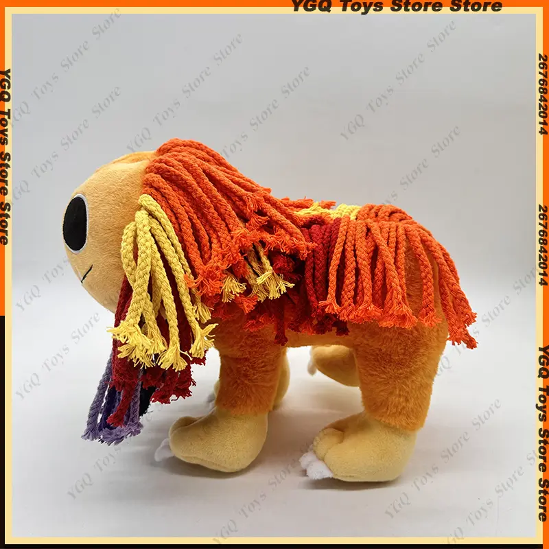 25cm Yarnaby Plush Nightmares Critters Plush Toy Harley Sawyer Anime Animal Figure Decoration Ornaments Collectibles Custom Doll