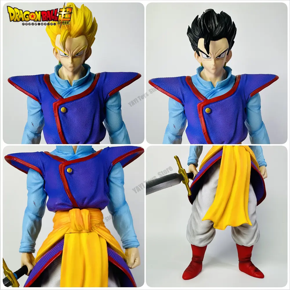 Hot Dragon Ball Anime Figure Son Gohan Action Figure Gk Statue Figurine Model Doll Ornament Collection Room Decora Toy Gift Pvc