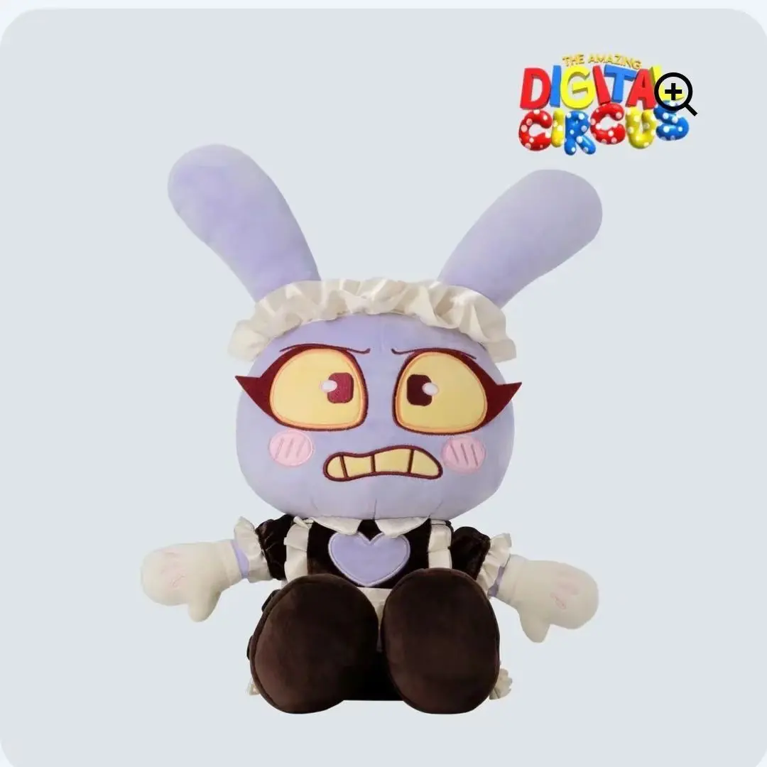 New Maid Jax Plush Dolls Cotton Rabbit Doll Gaming Peripherals Male Doll Soft Doll Cute Room Decoration Toys Kids Birthday Gifts
