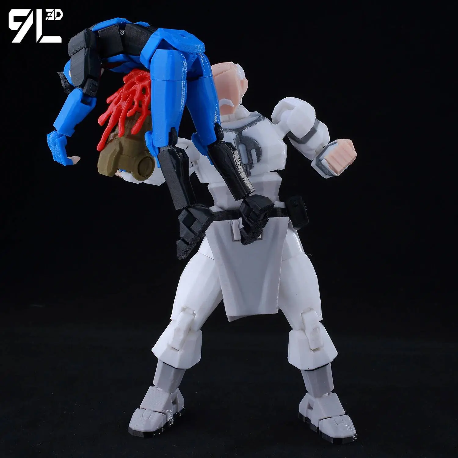 9L3D Printed Superheroes Invincible 2.0 Anime Multi-Jointed Shapeshift Toys Action Figures Mannequin Model Ornaments Gifts