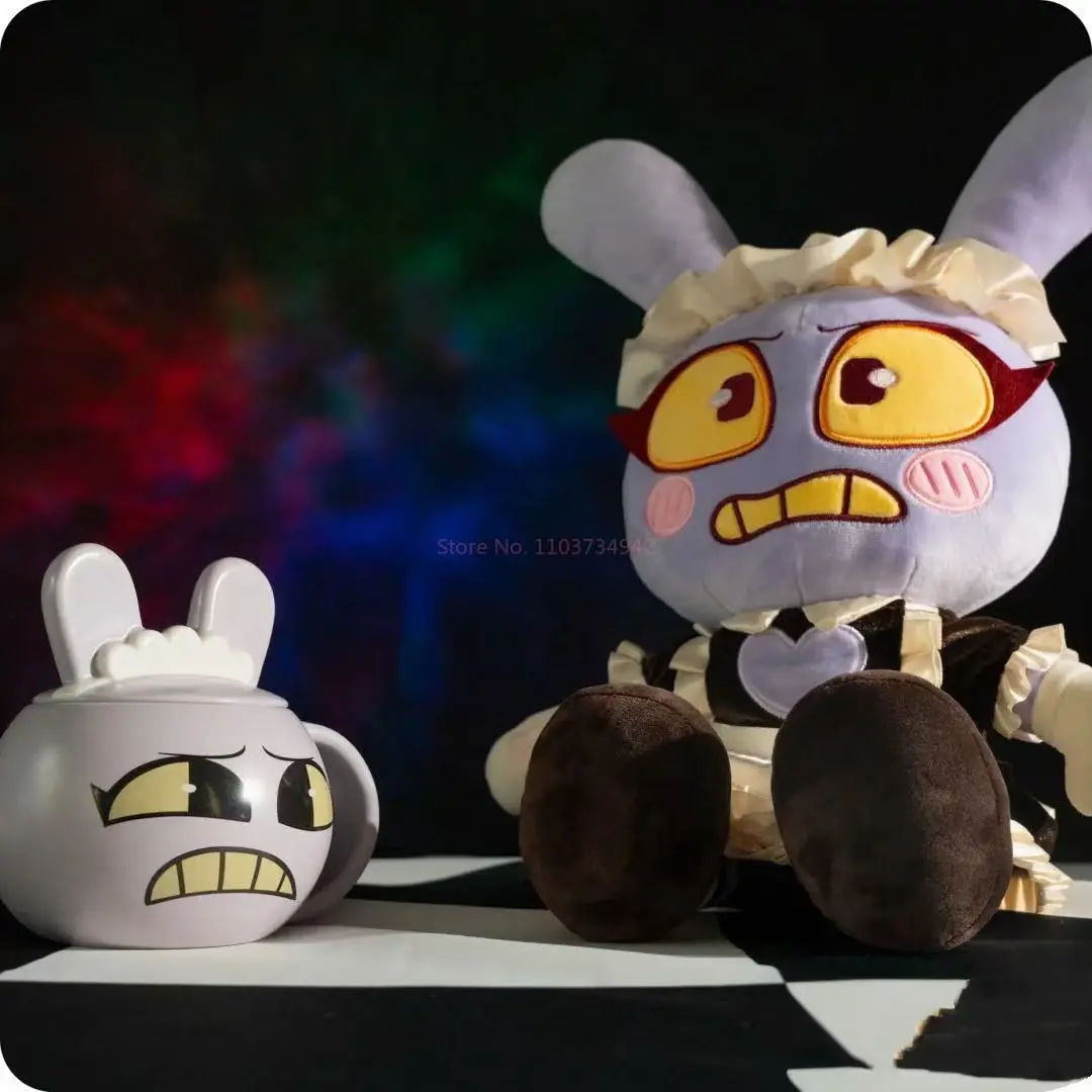 New Maid Jax Plush Dolls Cotton Rabbit Doll Gaming Peripherals Male Doll Soft Doll Cute Room Decoration Toys Kids Birthday Gifts