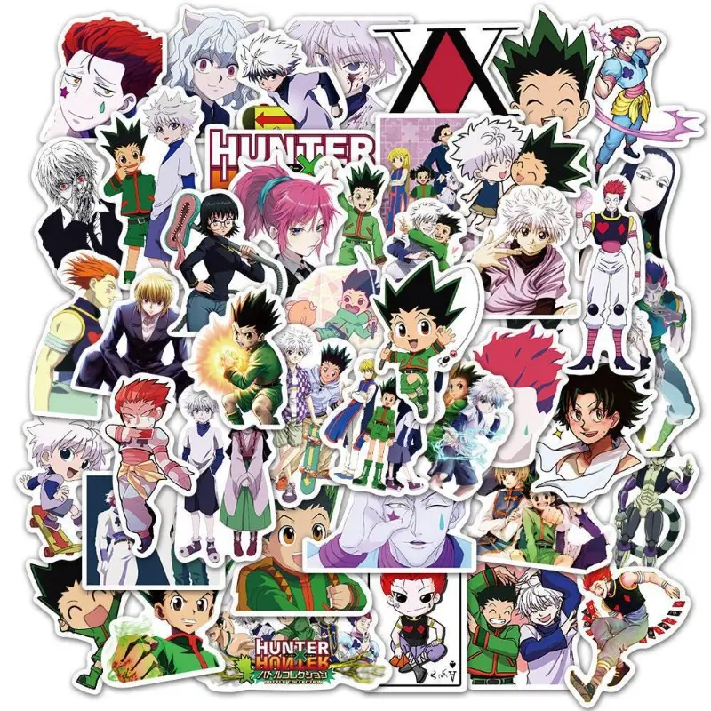 100pcs Cartoon Japanese Classic Anime Sticker Pack Skateboard Laptop Motorcycle Motorcycle DIY Sticker Children's Toys