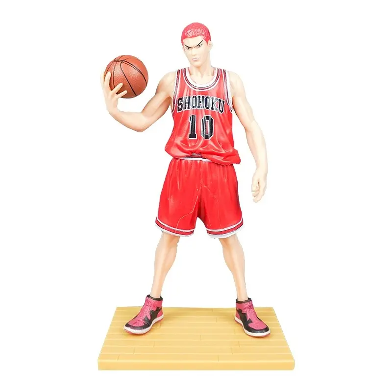 Slam Dunk Anime GK Shohoku Team Standing posture Sakuragi Hanamichi Ryukawa Maple Mitsui Shou Handmade Model Manga Statue Model