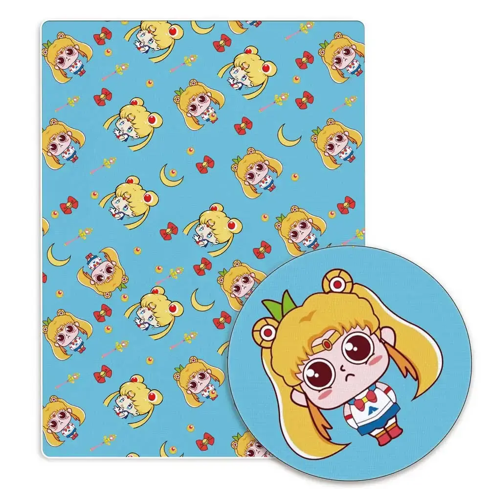 Cartoon Fabric Hot DIY140*50cm Handmade Sewing Patchwork Quilting Baby Dress Home Sheet Printed Fabric Fabric Sewing Kids Fabri