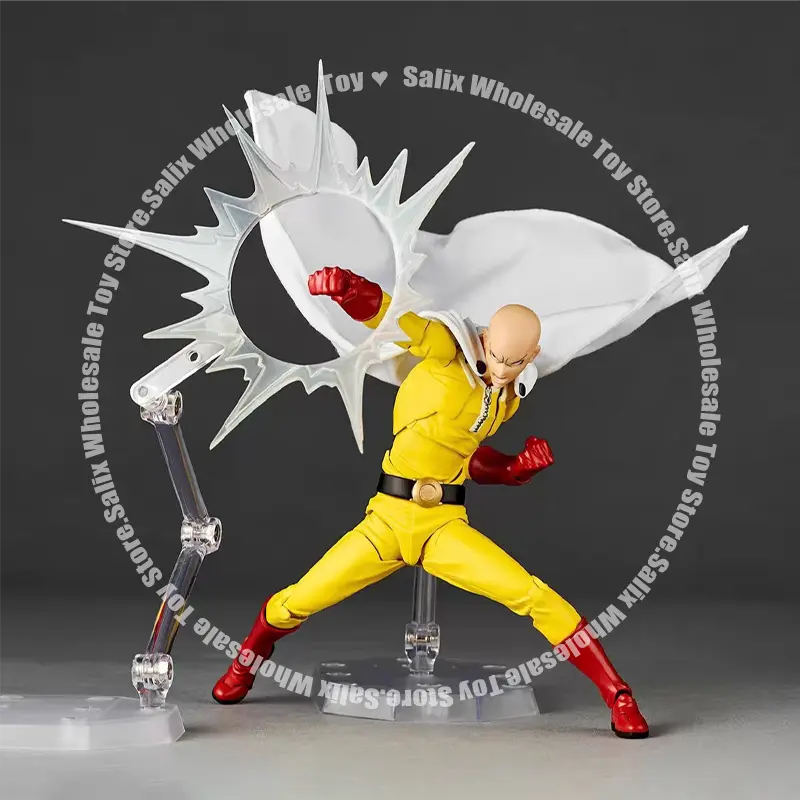 New KO One Punch Man Action Figures Kaiyodo Revoltech Amazing Yamaguchi Ko Model Anime Action Collection Figures Gifts Toys