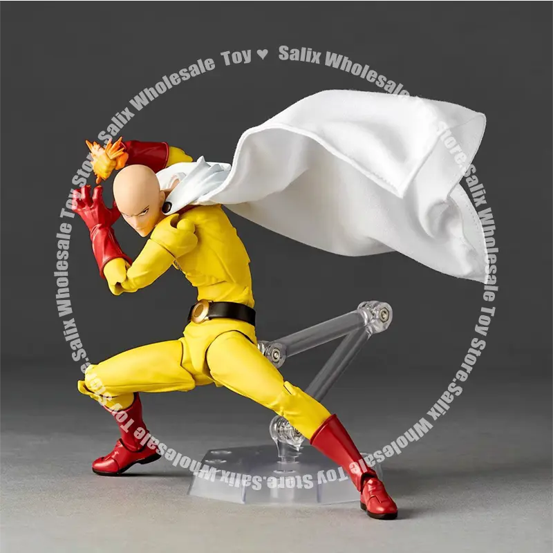 New KO One Punch Man Action Figures Kaiyodo Revoltech Amazing Yamaguchi Ko Model Anime Action Collection Figures Gifts Toys