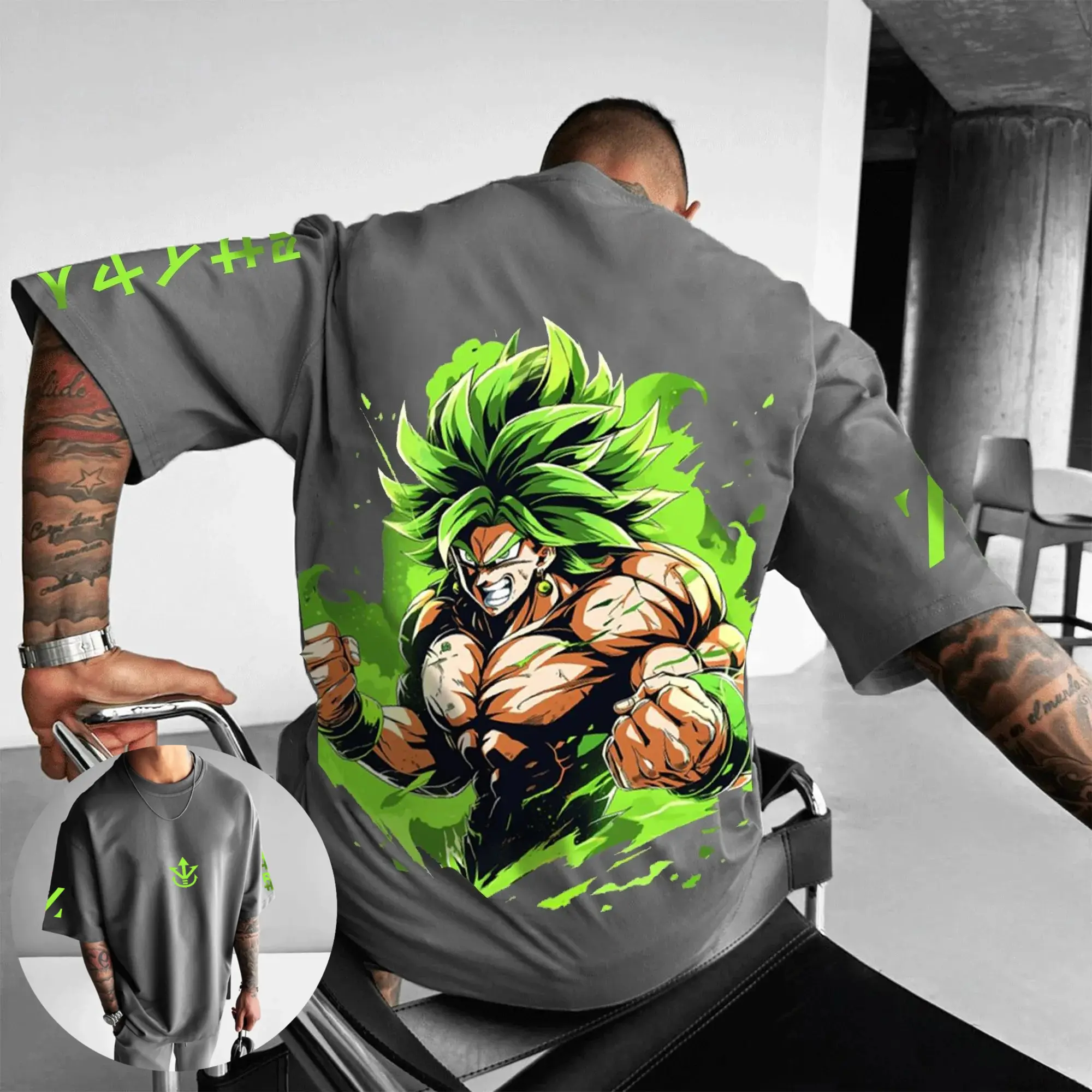 2025 Dragon Ball Z Goku T-Shirt -Official Licensed Vintage Style, Loose Fit Unisex Cotton Top with Classic Anime Character Print