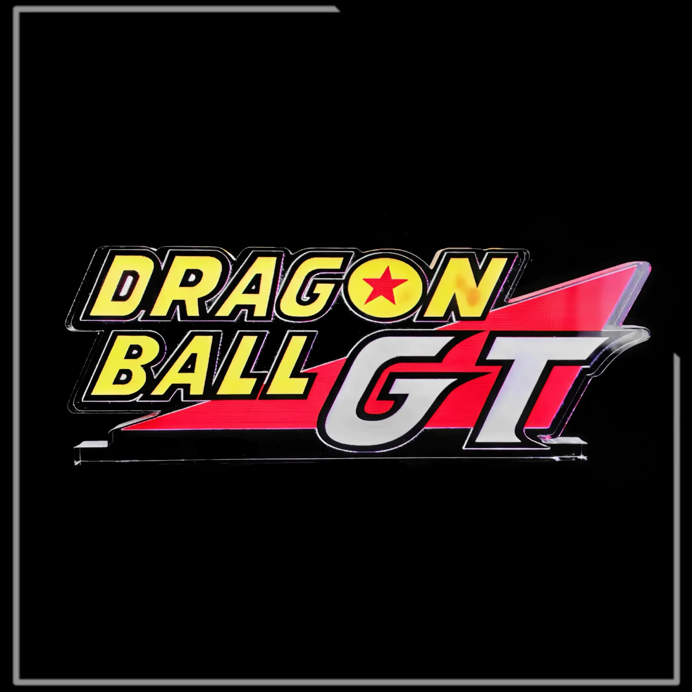 Dragon Ball Anime Acrylic Logo Stand Up Super Gt Hero Z Martial Arts Club Display Board Decoration Model Toy Figure
