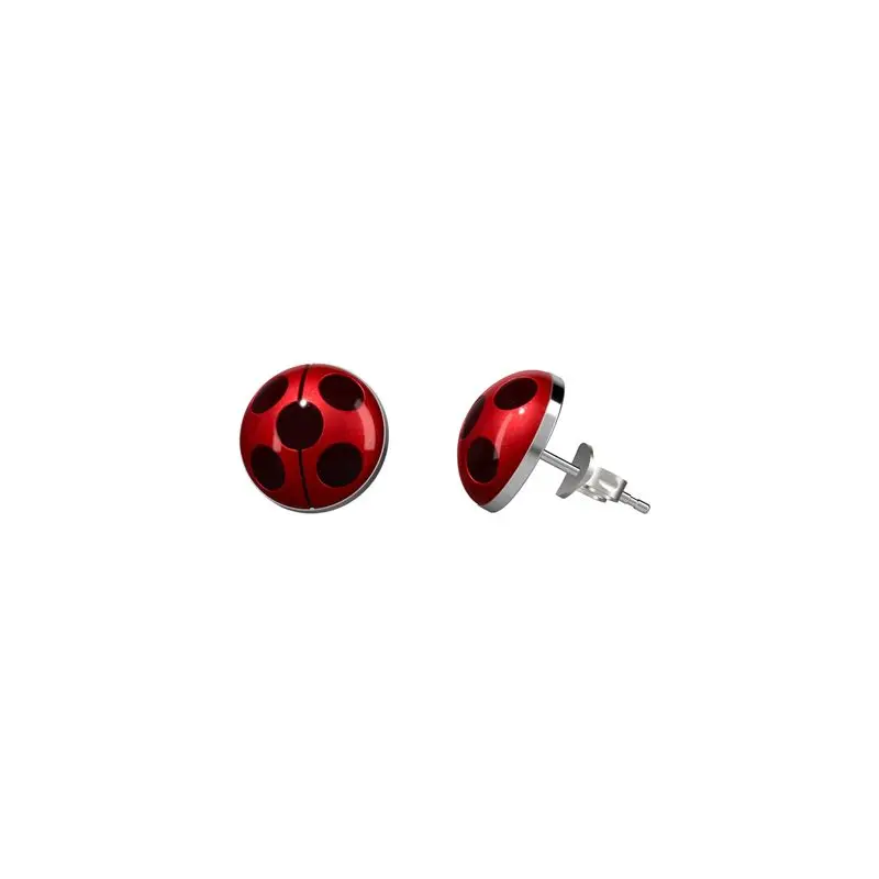 Ladybug Cat Claw Anime Peripherals Same earrings ear clips accessories for girls fashion high-value accessories cosplay gift