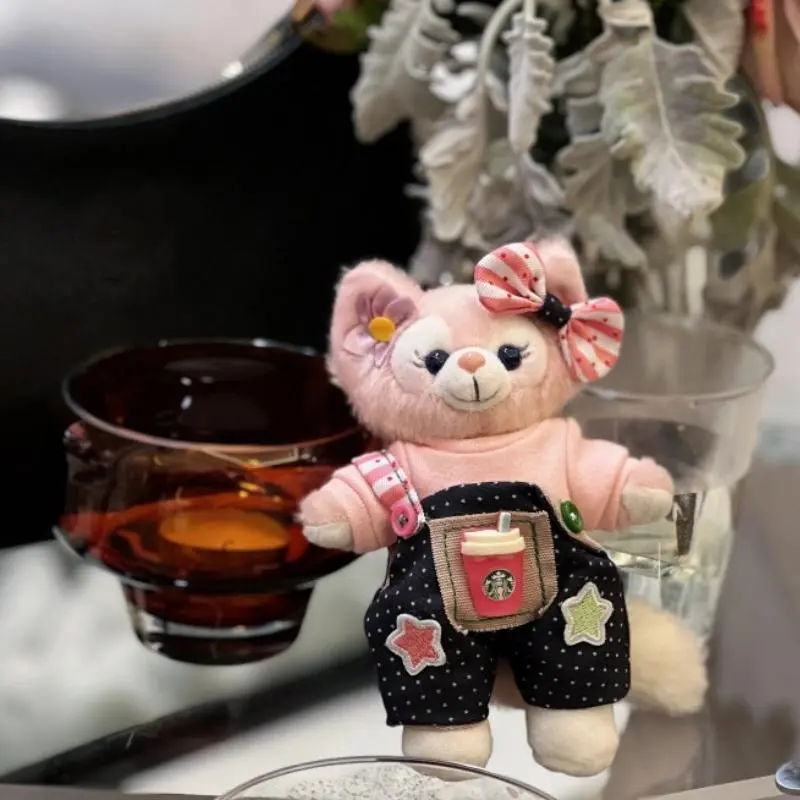 Cute Wedding Dress Lina Belle Star Dailu Keychain Pendant Doll Clothes Flower Fairy Skirt Rose Pendant Backpack Decoration Gift
