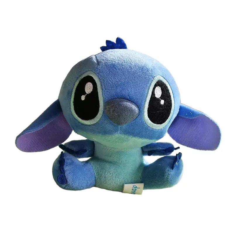 12cm Disney Lilo Stitch Couple Style Kawaii Stitch Plush Toy Keychain Pendant Doll Anime Stuffed Plush Girl Toys Kids Xmas Gift