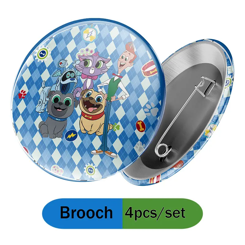 MINISO Puppy Dog Pals Baby Shower Celebration Decorations Plates and Cups Kids Birthday Toys Balloons Supplies Banner Background