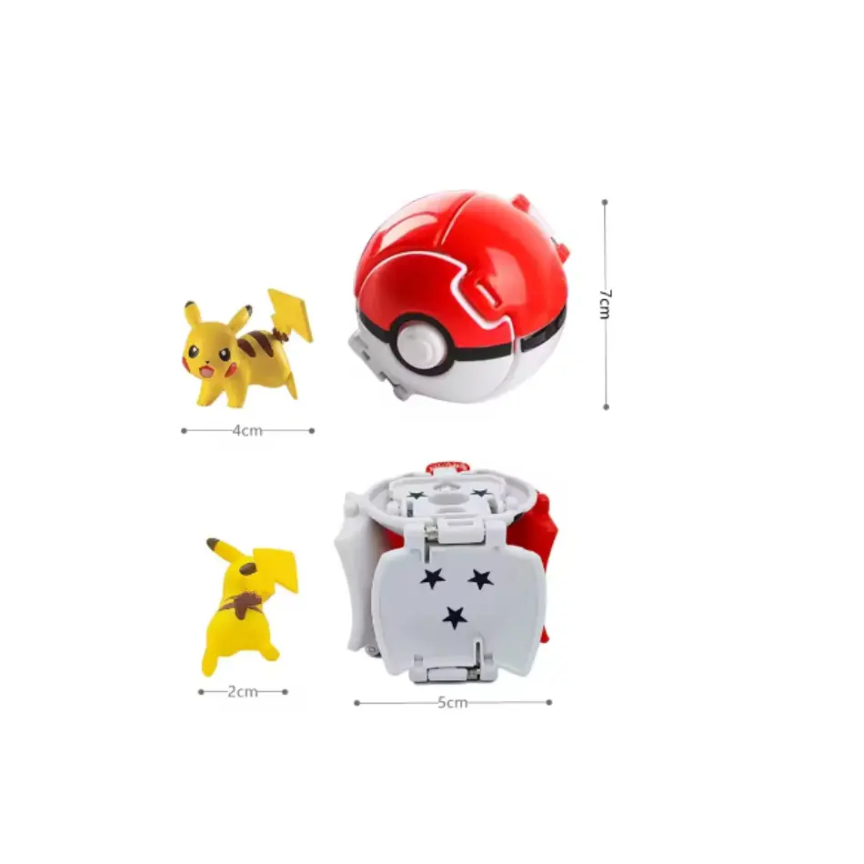 Pokeball Pokemon Figurine Elf Ball Anime Figure Cartoons Pikachu Charizard Pocket Monster Pet Anime Action Model Toy Kids Gifts
