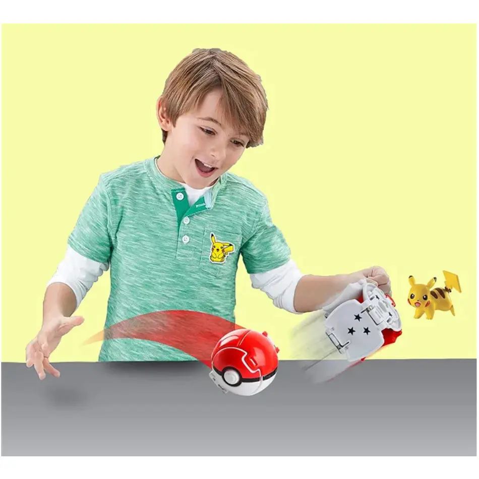 Pokeball Pokemon Figurine Elf Ball Anime Figure Cartoons Pikachu Charizard Pocket Monster Pet Anime Action Model Toy Kids Gifts