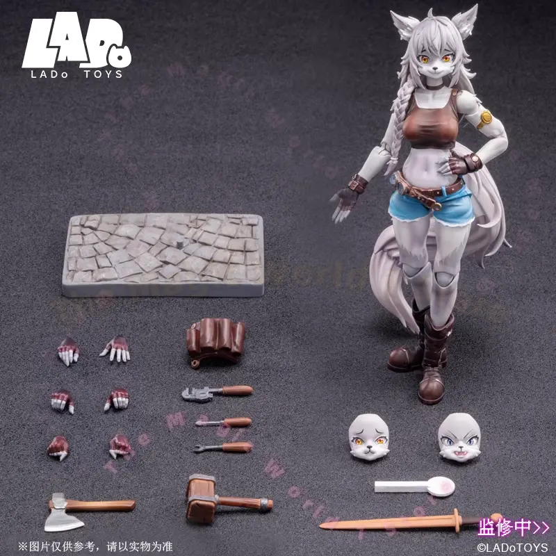 24-hour Delivery LADo TOYS 1/12 Machine Girl, Repairman, Liya Gift Model Collection, Movable Humanoid