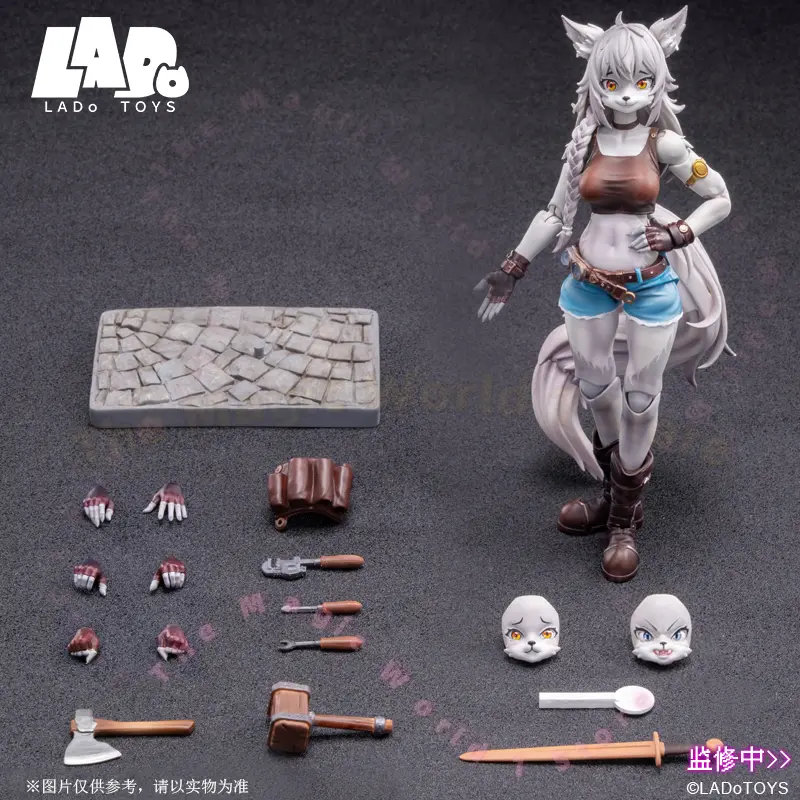 24-hour Delivery LADo TOYS 1/12 Machine Girl, Repairman, Liya Gift Model Collection, Movable Humanoid