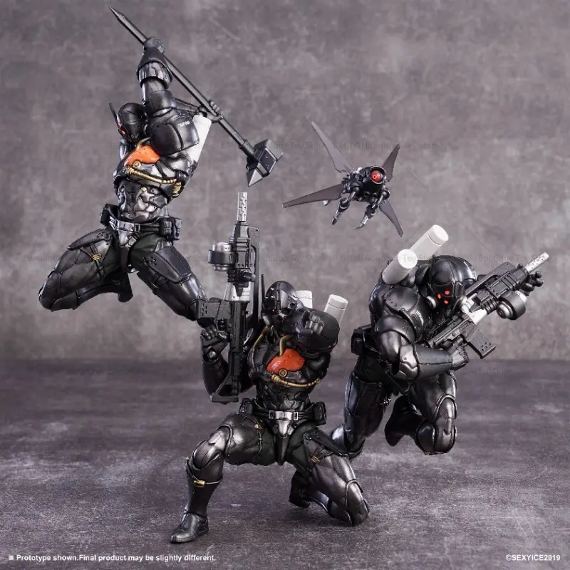 In Stock SEXYICE Sexy Ice2019 Vermin UNKVAL Eliminator 1/12 Anime Action Figures Toys Model Collector Gifts