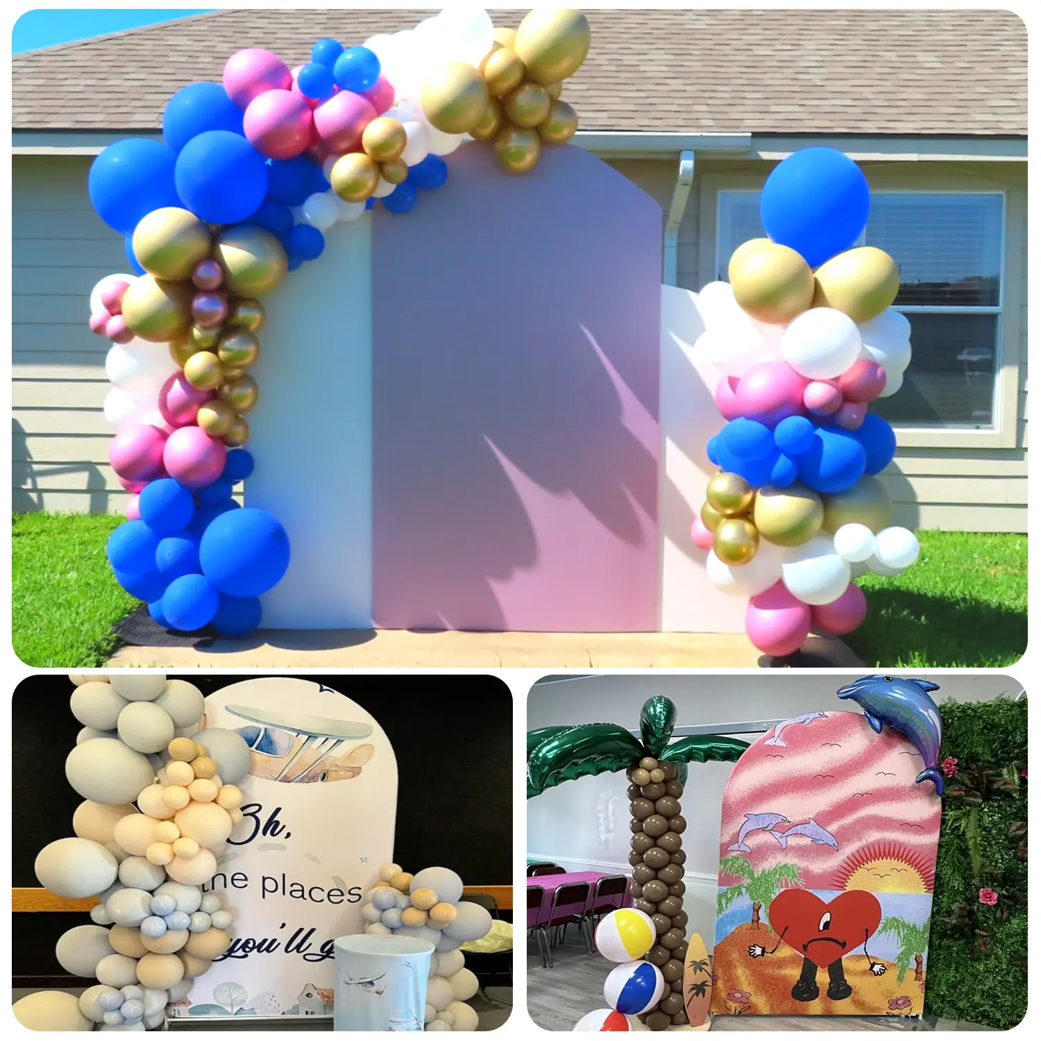 Arch Running Hero Speed Hedgehog Sonic Background Boy Birthday Party Backdrop Polyester Arch Banner Photography Props
