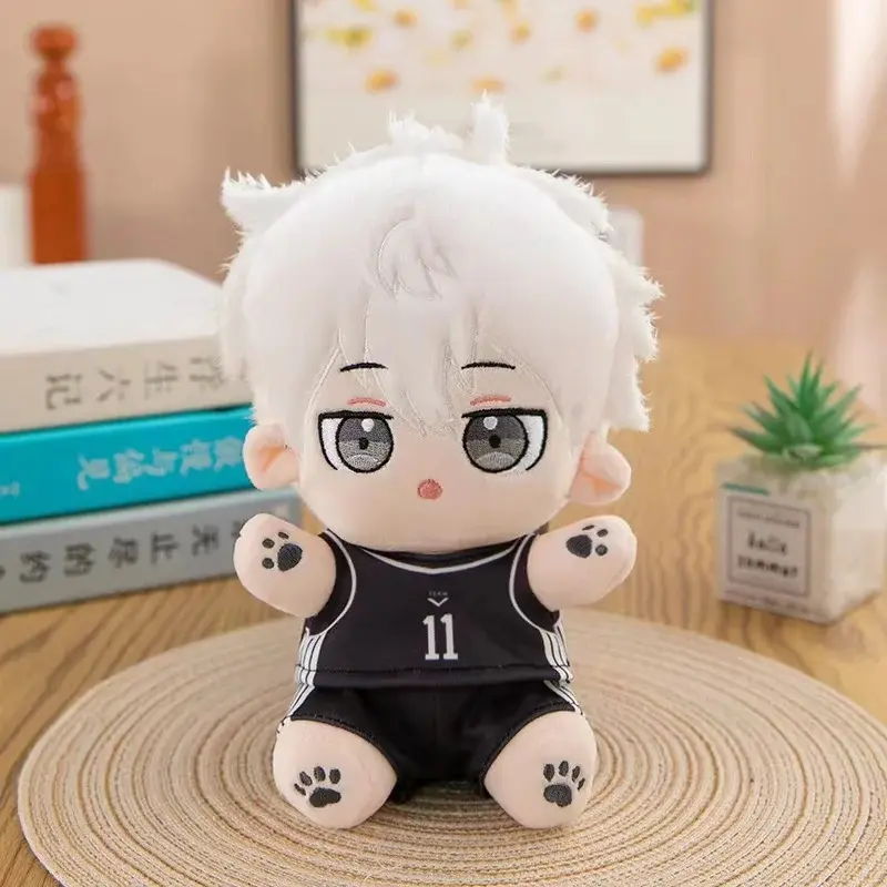 22cm Anime Blue Lock Isagi Yoichi Plush Doll Cosplay Seishiro Nagi Reo Mikage Cute Soft Stuffed Pillow Kids Birthday Gift Toy