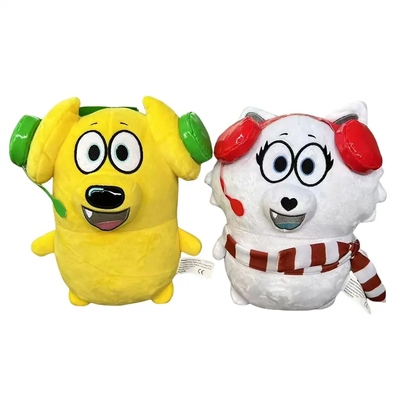 New Tyler and Snowi Snuggle Bundle Anime Plush Toy Game Peripherials Cotton Doll Cartoon Cat Animals Plushie Toys Gifts