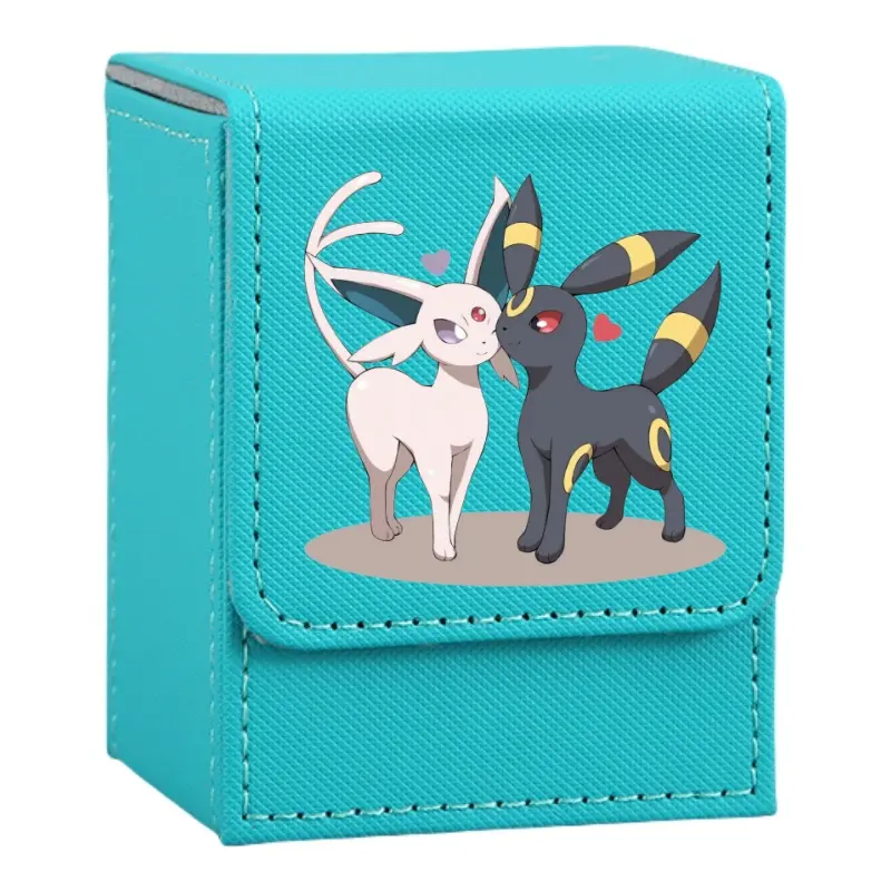 Pokemon Anime Umbreon Gallade Gardevoir Froslass Gyarados Card Case Diy Leather Self Made Game Collection Card Storage Box Gift
