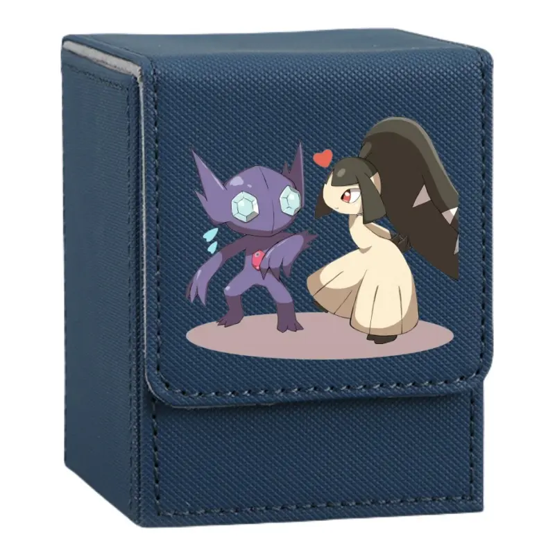 Pokemon Anime Umbreon Gallade Gardevoir Froslass Gyarados Card Case Diy Leather Self Made Game Collection Card Storage Box Gift