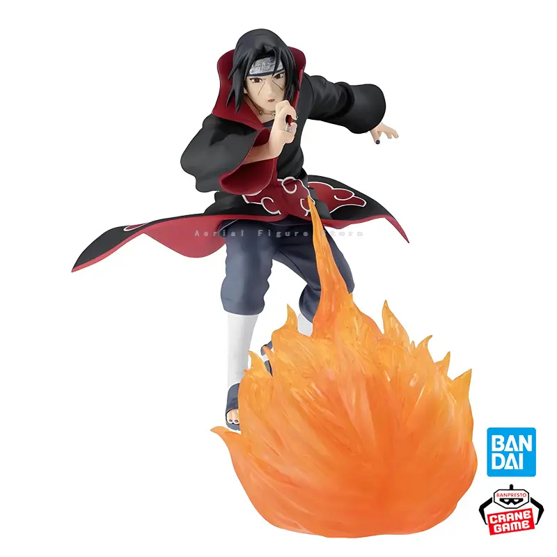 Original Genuine Model BANPRESTO Effectreme Naruto Shippuden 13cm Uchiha Itachi II Figure Anime Figurine Collections Toys Gifts