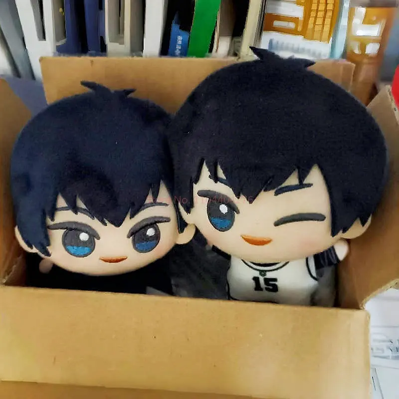 10cm BLUE LOCK Hiori Isagi Yoichi Nagi Seishiro Mikage Plush Doll Fluffy Maumet Plush Pendant Puppet Keychain Keyring Charm Gift