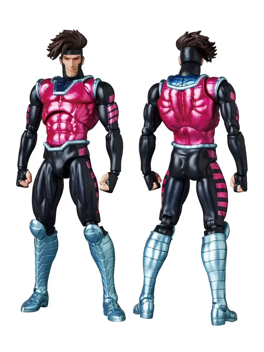 New CT Toys Gambit Mafex 131 Figure SHF X-Men Wolverine Anime Action Figure PVC Statue Model Figurine Kids Toy Customized Gifts