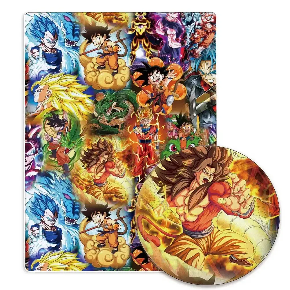dragon ball Anime peripherals Fabric 140*50cm DIY Sewing Patchwork Quilting Baby Dress Printed Fabric Fabric Sewing Kids