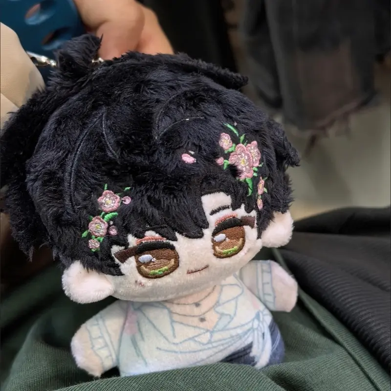 Game Love And Deep Space Character Peripheral Embroidery Flower Series 10cm Cotton Doll Plush Toy Collectible Girl Gift Presale
