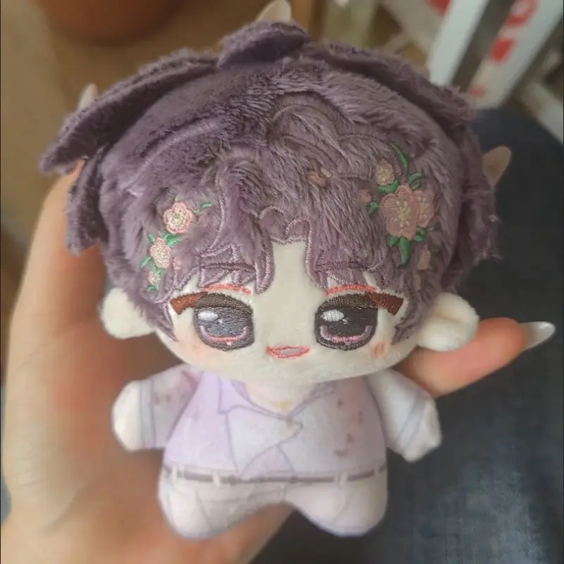 Game Love And Deep Space Character Peripheral Embroidery Flower Series 10cm Cotton Doll Plush Toy Collectible Girl Gift Presale