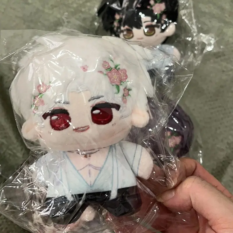 Game Love And Deep Space Character Peripheral Embroidery Flower Series 10cm Cotton Doll Plush Toy Collectible Girl Gift Presale