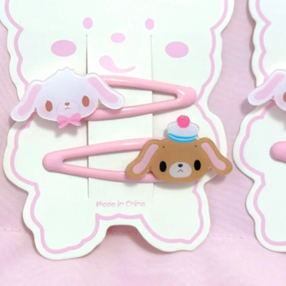 Cartoon Sugarbunnies kawaii BB hair clip Children broken hair clip Sweet Girl Hair Accessories birthday present  Anime periphery