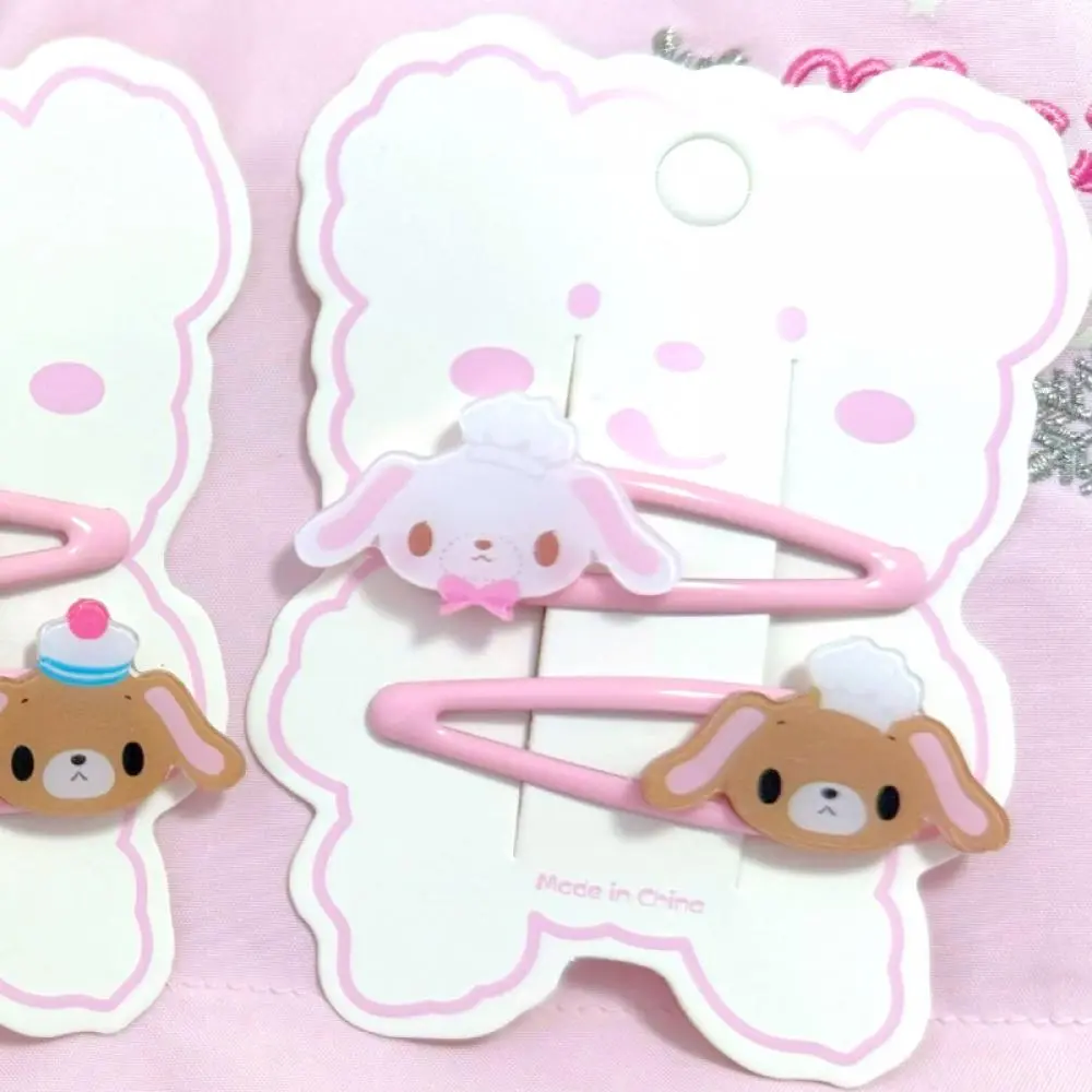 Cartoon Sugarbunnies kawaii BB hair clip Children broken hair clip Sweet Girl Hair Accessories birthday present  Anime periphery
