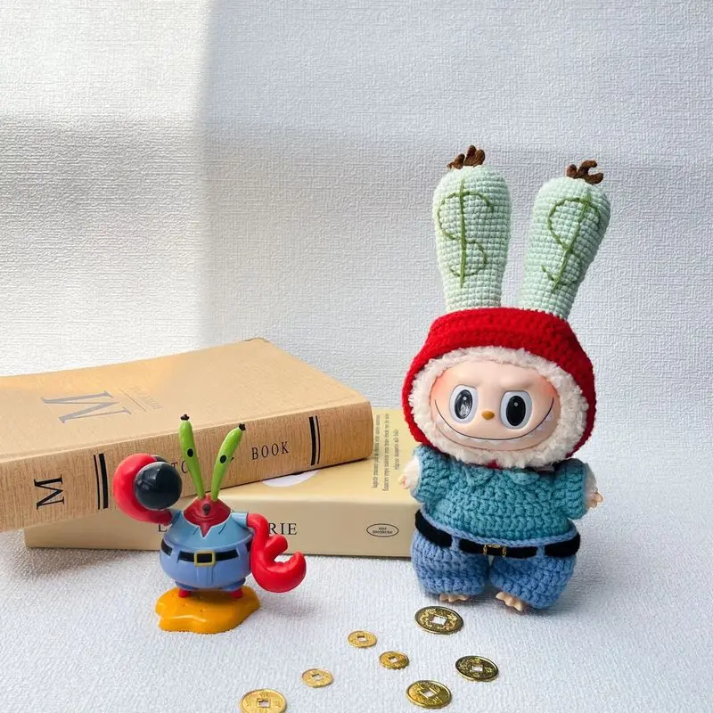 Doll  labubu Clothes Accessories Luffy Zoro Doll Clothes Decoration Pendant Clothes Decoration Clothes Doll Decoration Clothes