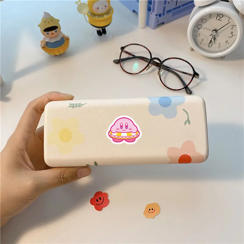 100PCS Kirby Stickers Anime Game Skateboard Fridge Kirby's Dream Land Travel Cute Cartoon Kid Toy Sticker Gift