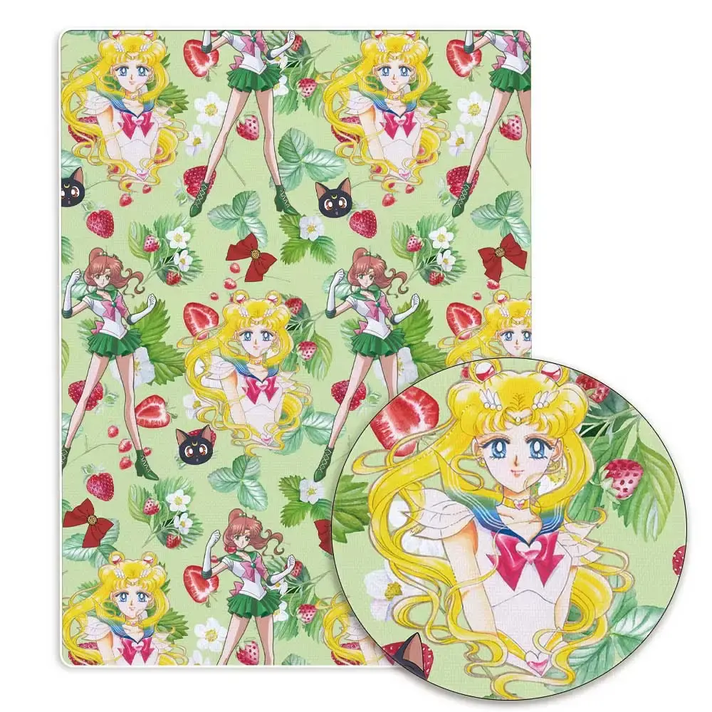 Cartoon Fabric Hot DIY140*50cm Handmade Sewing Patchwork Quilting Baby Dress Home Sheet Printed Fabric Fabric Sewing Kids Fabri