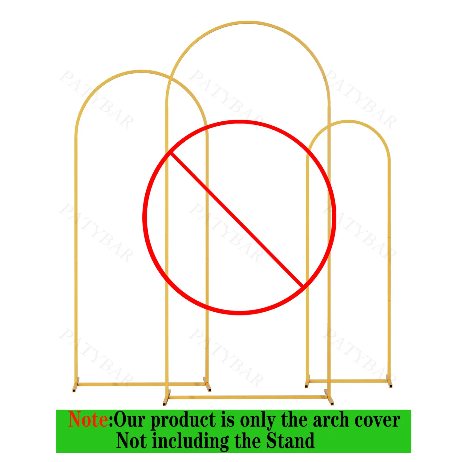 Arch Bambi Deer Background Kids Birthday Party Baby Shower Backdrop Double Side Polyester Arch Banner Photography Props