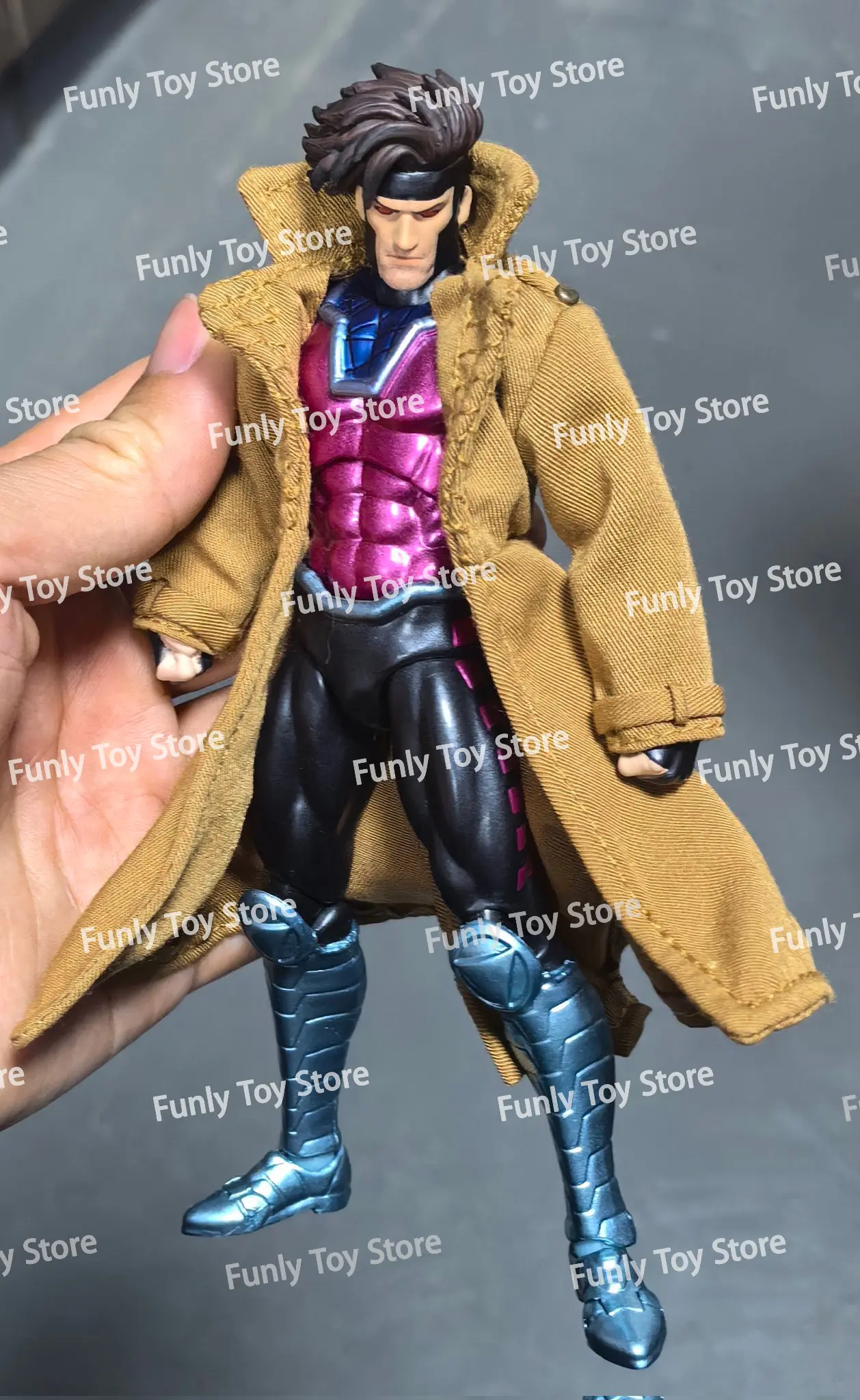 In Stock Ct Toys Gambit Figure Mafex 131 X-Men Wolverine Anime Action Figure Figurine Statue Model Customized Gifts Kids Toys