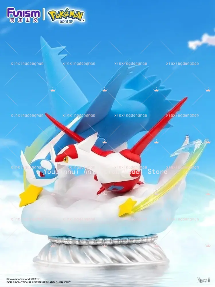 Hot Sale Original Pokémon LATIOS& LATIAS Anime Figures Limited Edition Toys Model Ornaments Statue Collection Birthday Gift
