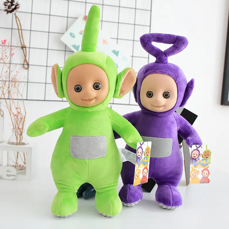 Teletubbies Tinky Winky Laa-Laa Cute Cartoon Plush Toys Disy Stuffed Doll Kawaii Pillow Anime Figure Car Accessories Kids Gifts
